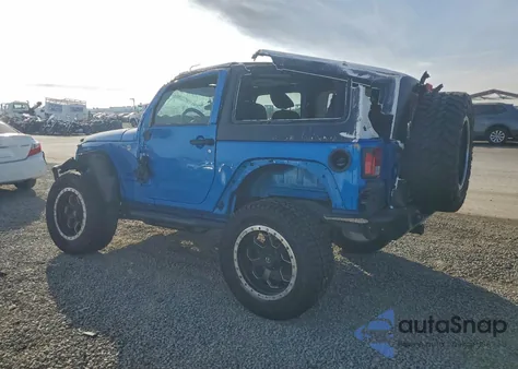 2015 Jeep Wrangler Sport из США, поврежденный, VIN 1C4AJWAG4FL728055